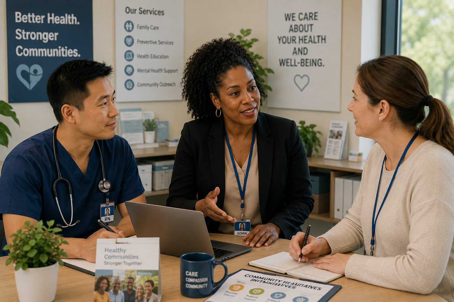 Healthcare and community health